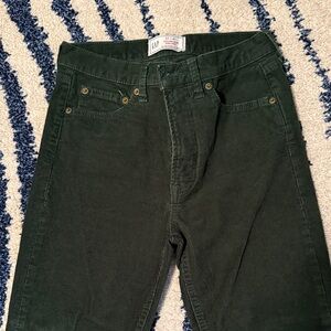 GAP Deep Green Corduroy Pants